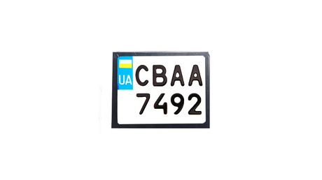 Рамка на скутер металлическая